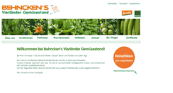 Desktop Screenshot of behncken.de